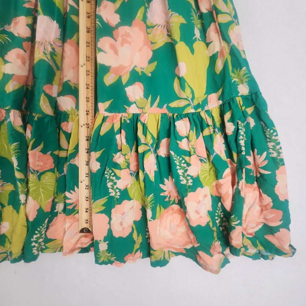 Natural Life Women’s Floral Skirt/Top Set SZ LG Breathable Lightweight EUC - Picture 10 of 14